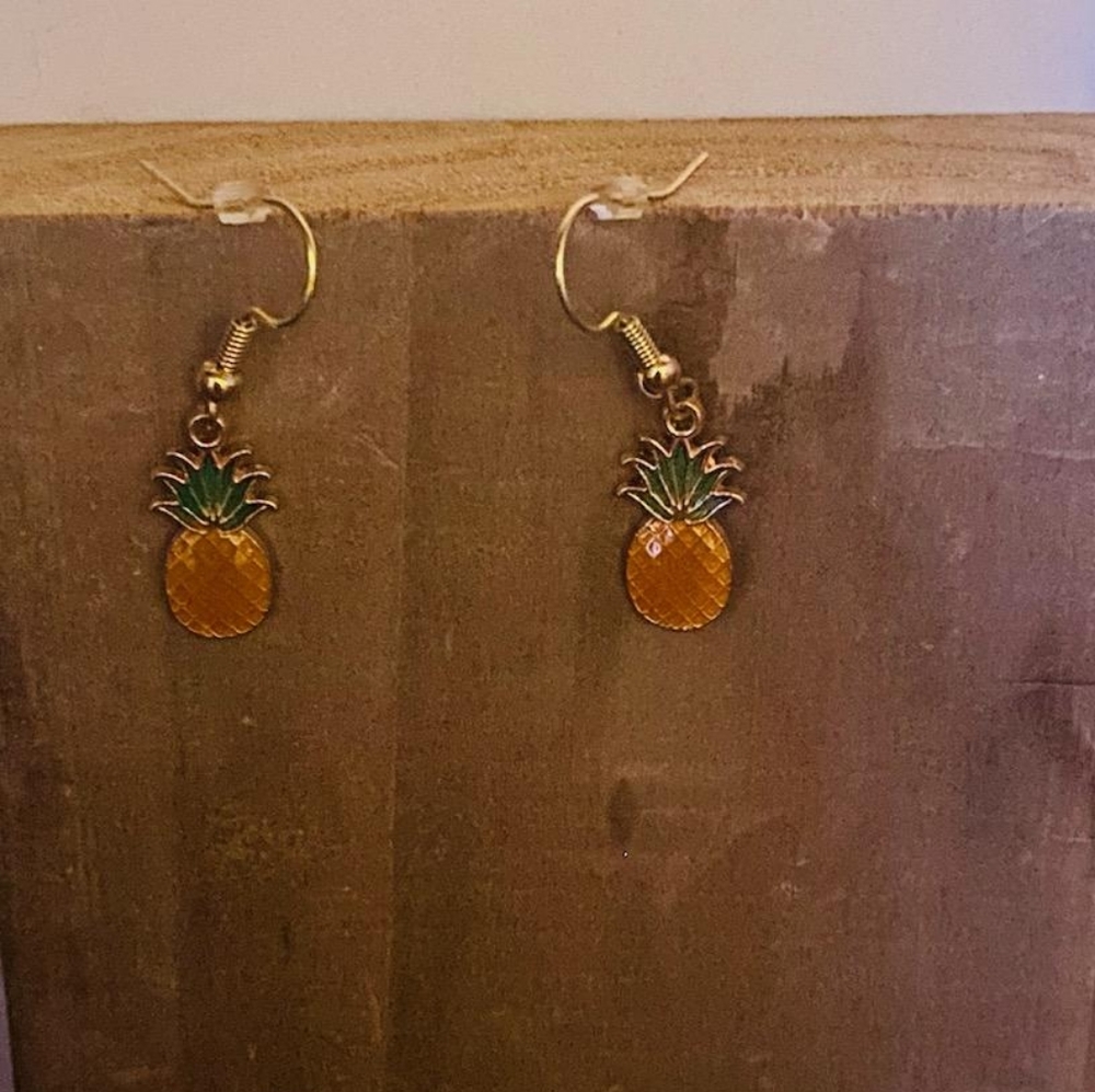 Pineapple earrings - Picture 1 of 1